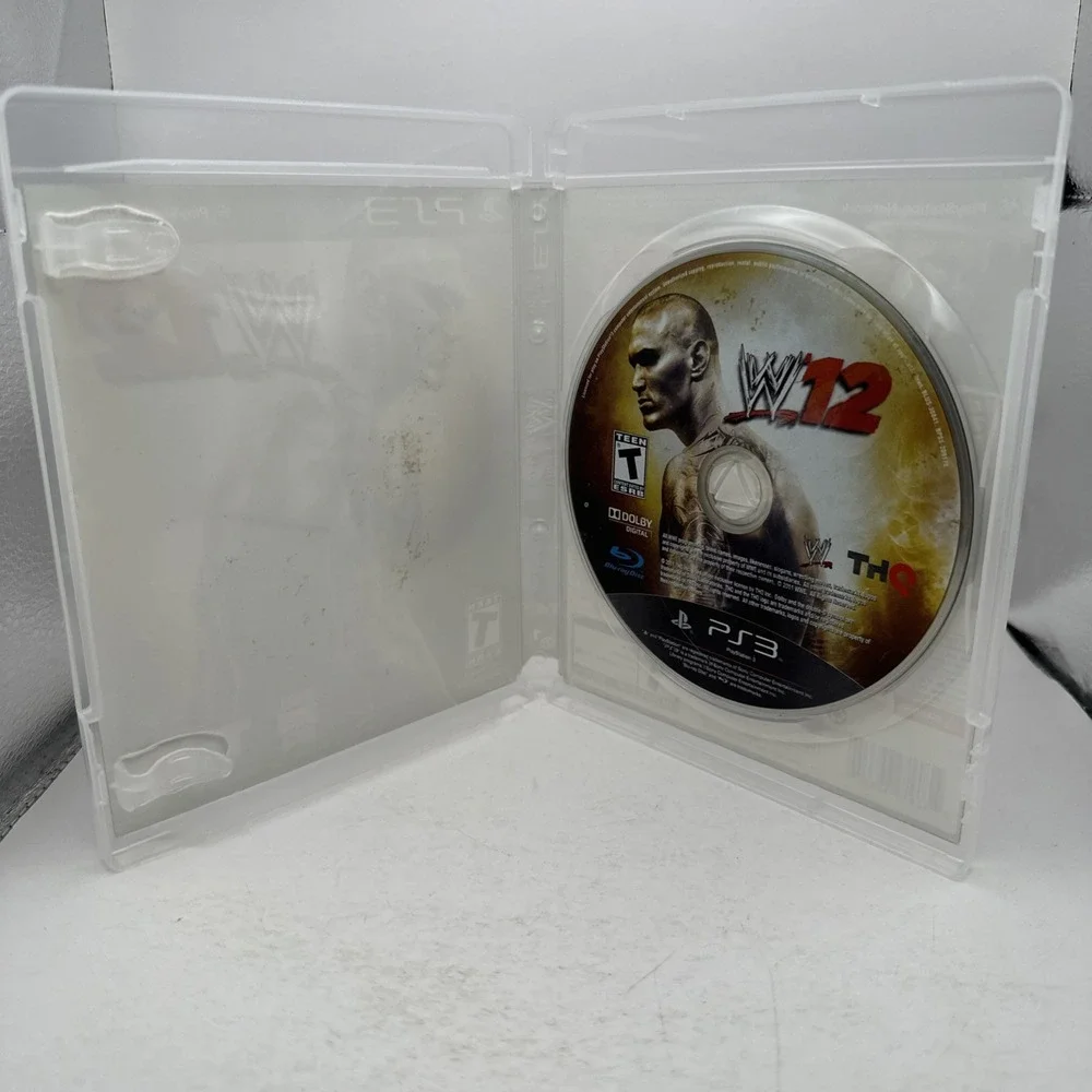 WWE W12 Playstation 3 PS3 THQ Game & Case